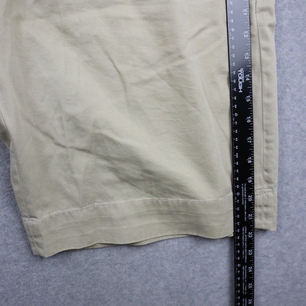 Polo Ralph Lauren Shorts Mens 36 Chino Flap Pocket Golf Casual Flat Front Beige - Picture 9 of 11